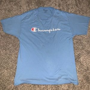 Champion men’s blue large shirt